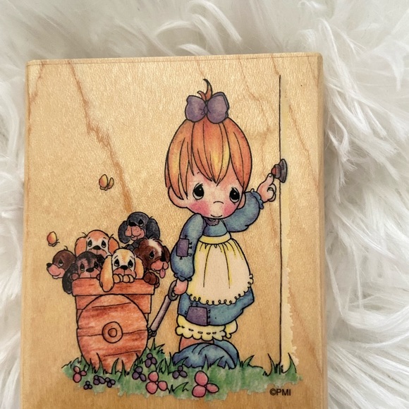 Precious Moments Rubber Stamp Stampendous - Picture 1 of 3